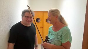 Paul Mann and Andrea Šestaková